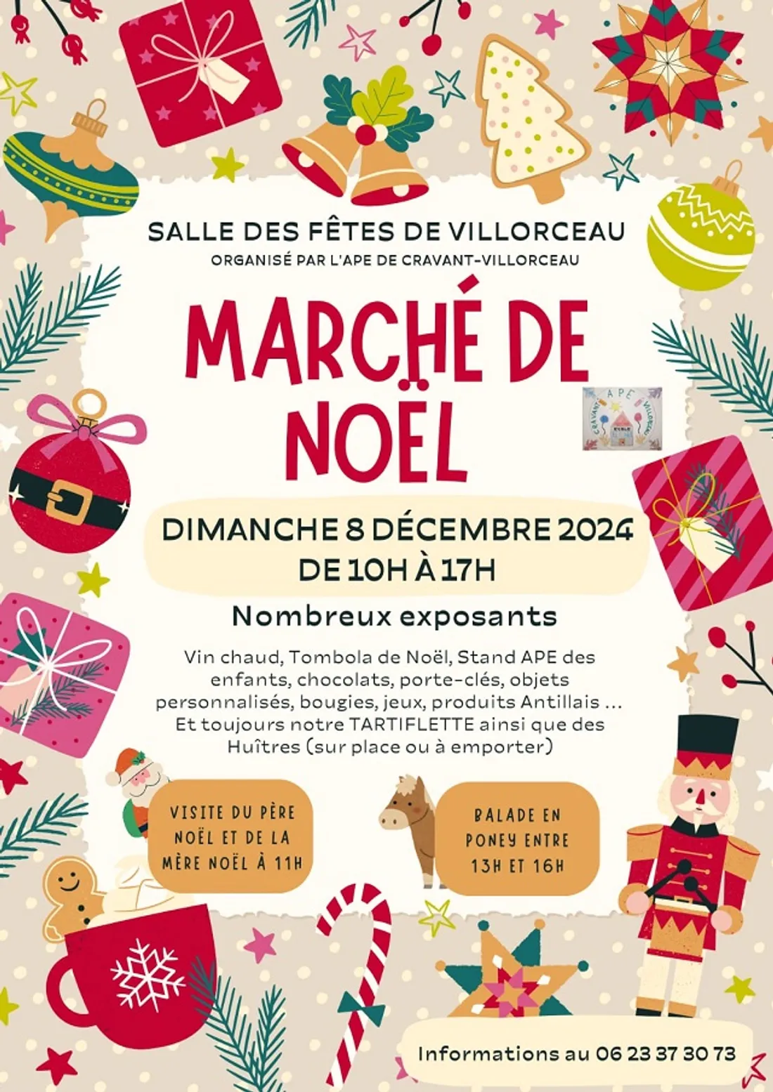 VILLORCEAU (45) - Marché de Noël