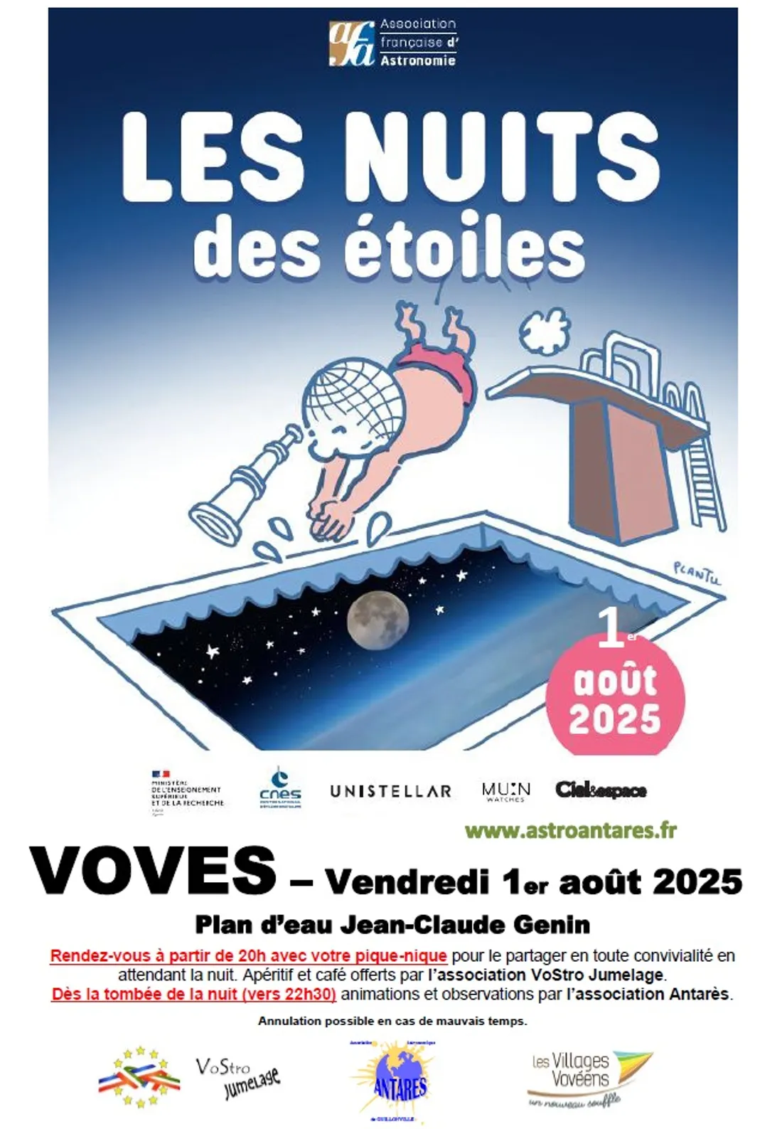 VOVES - Nuit des étoiles