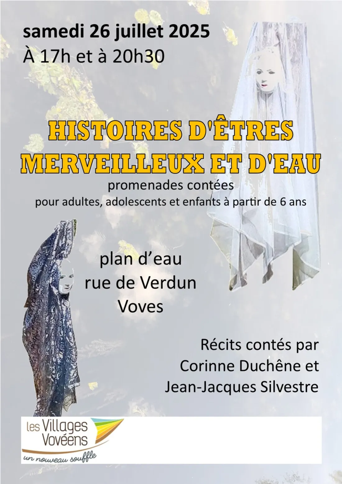 VOVES - Promenades contées au plan d'eau