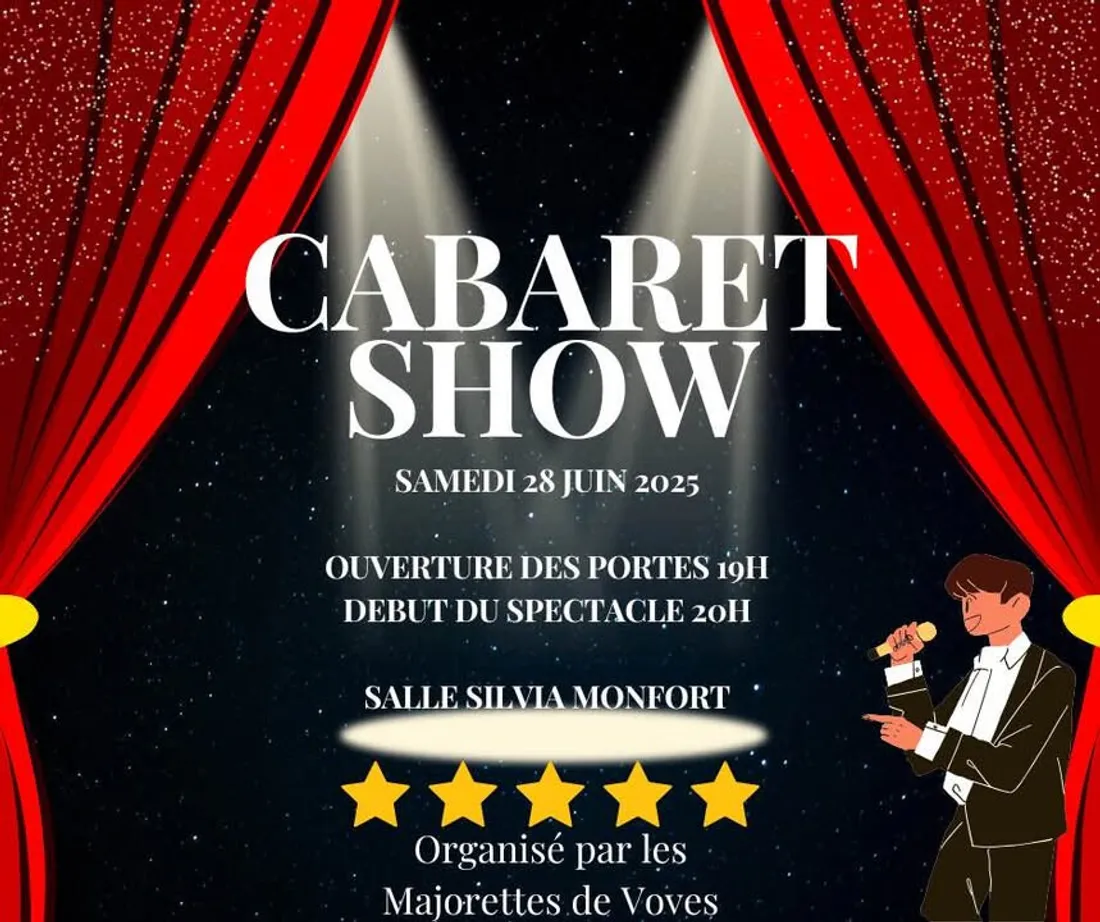 VOVES - Cabaret show : Les Majorettes de Voves fêtent leurs 20 ans !