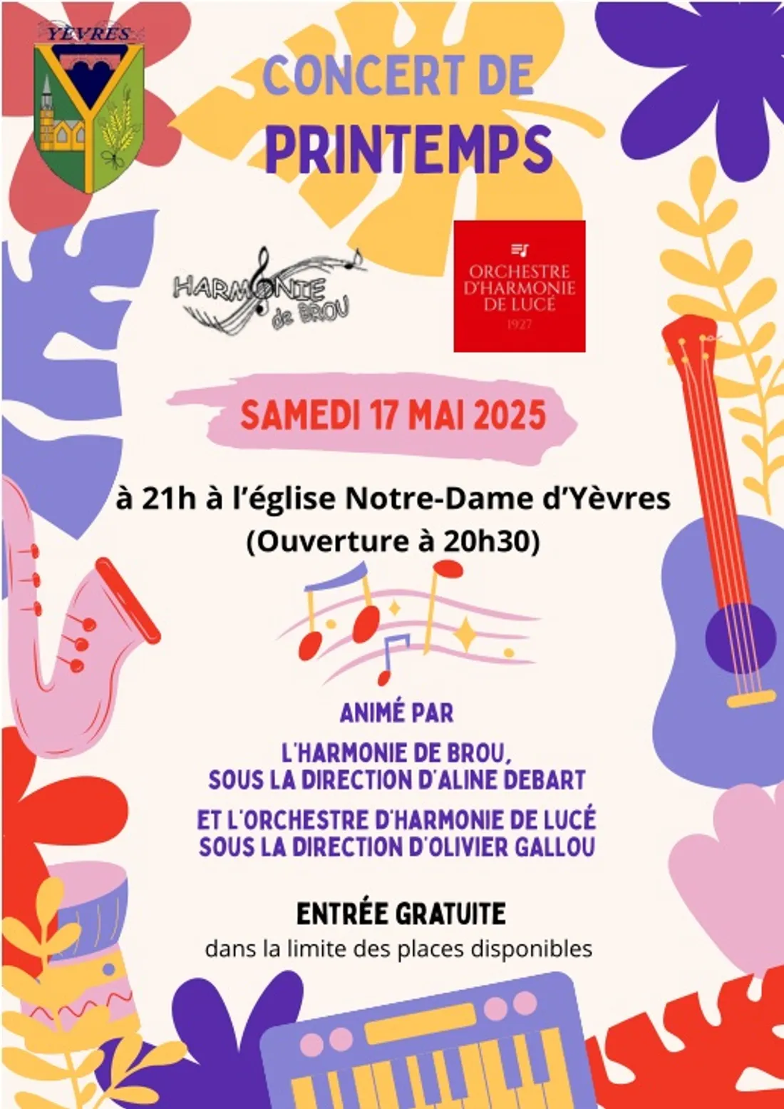 YÈVRES - Concert de printemps