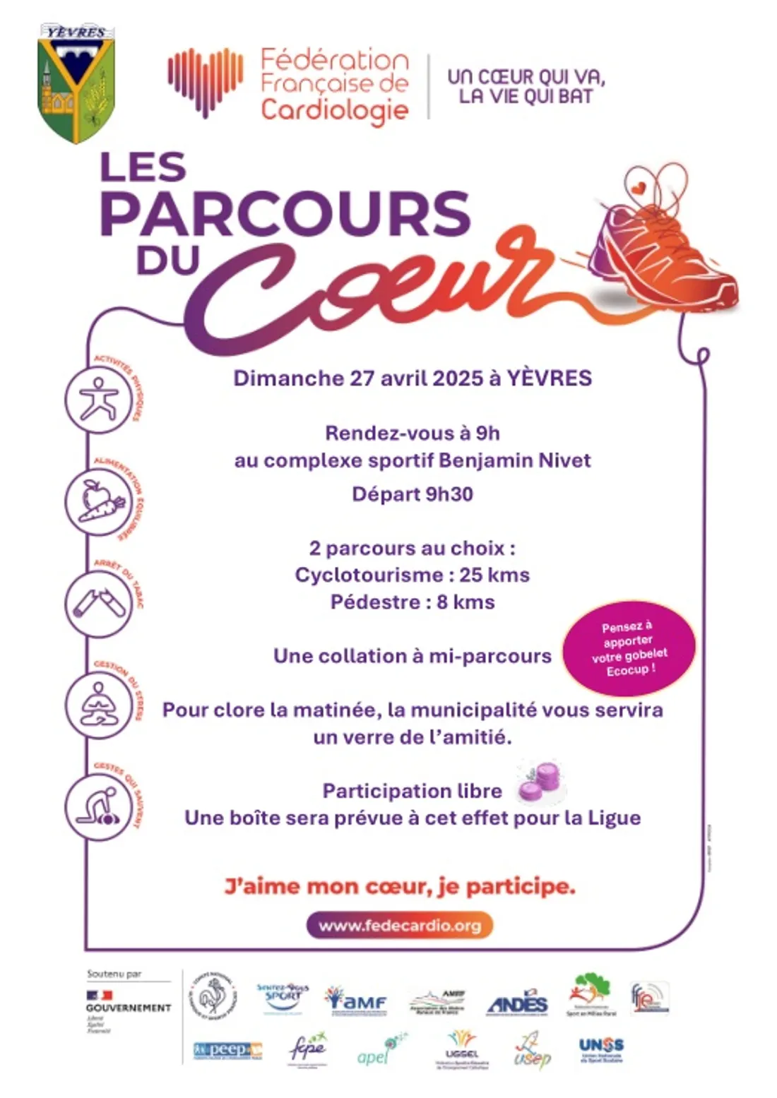 YÈVRES - Parcours du cœur
