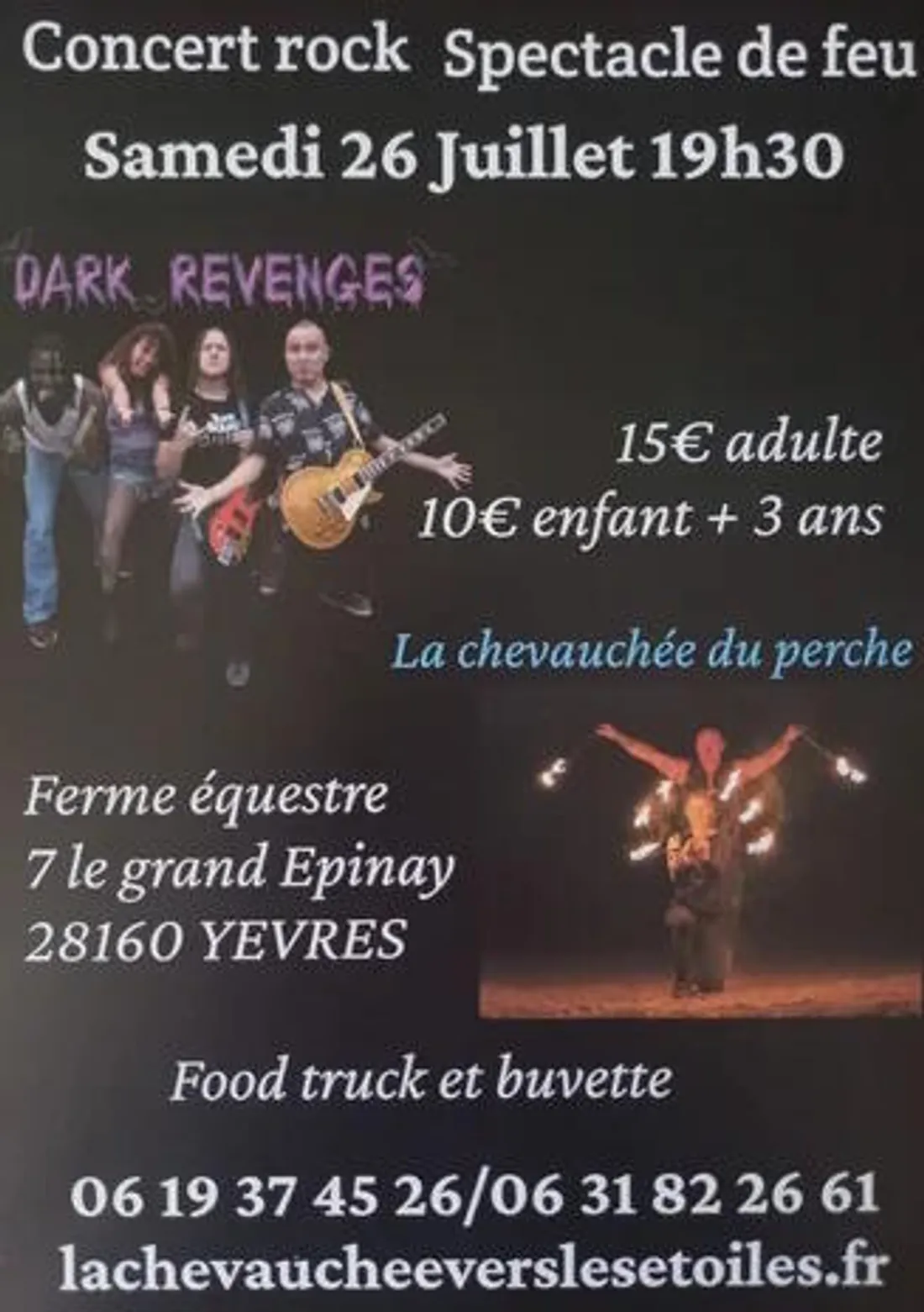 YÈVRES - Concert et spectacle de jonglerie de feu