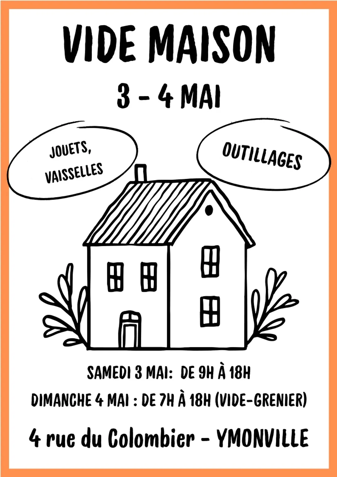 YMONVILLE - Vide maison