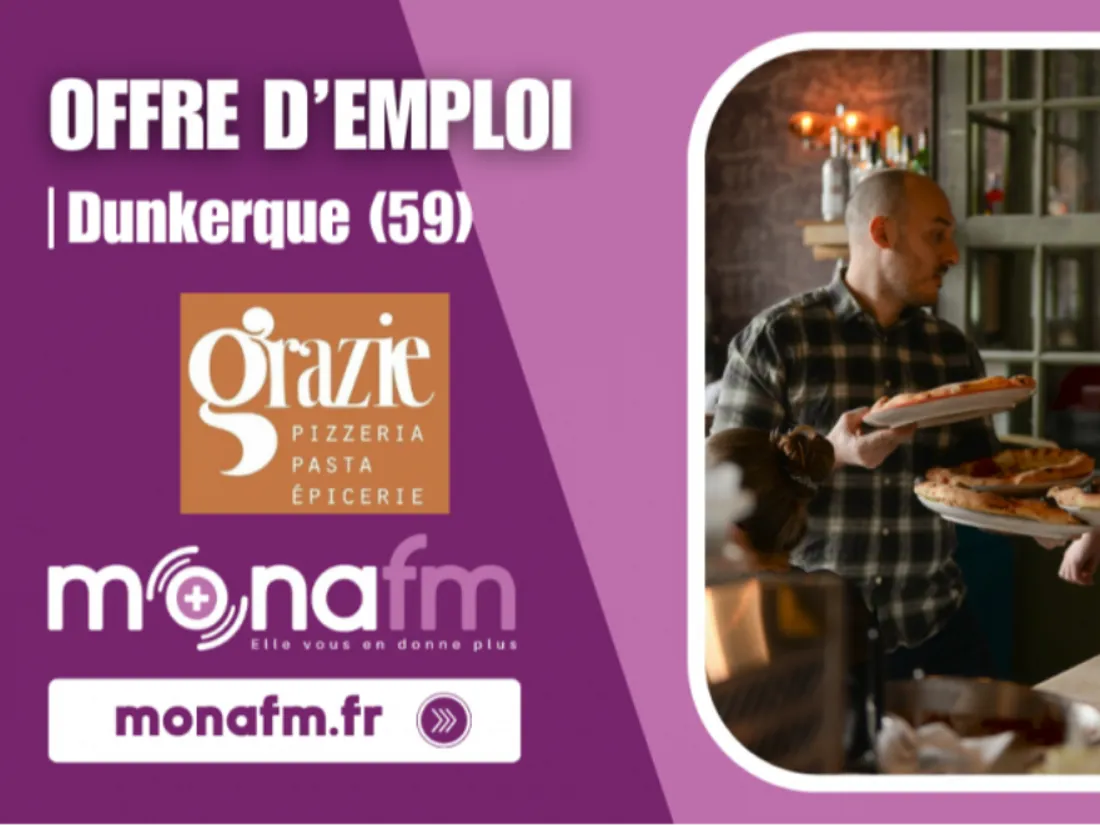 Grazie La Pizzeria à Dunkerque recrute