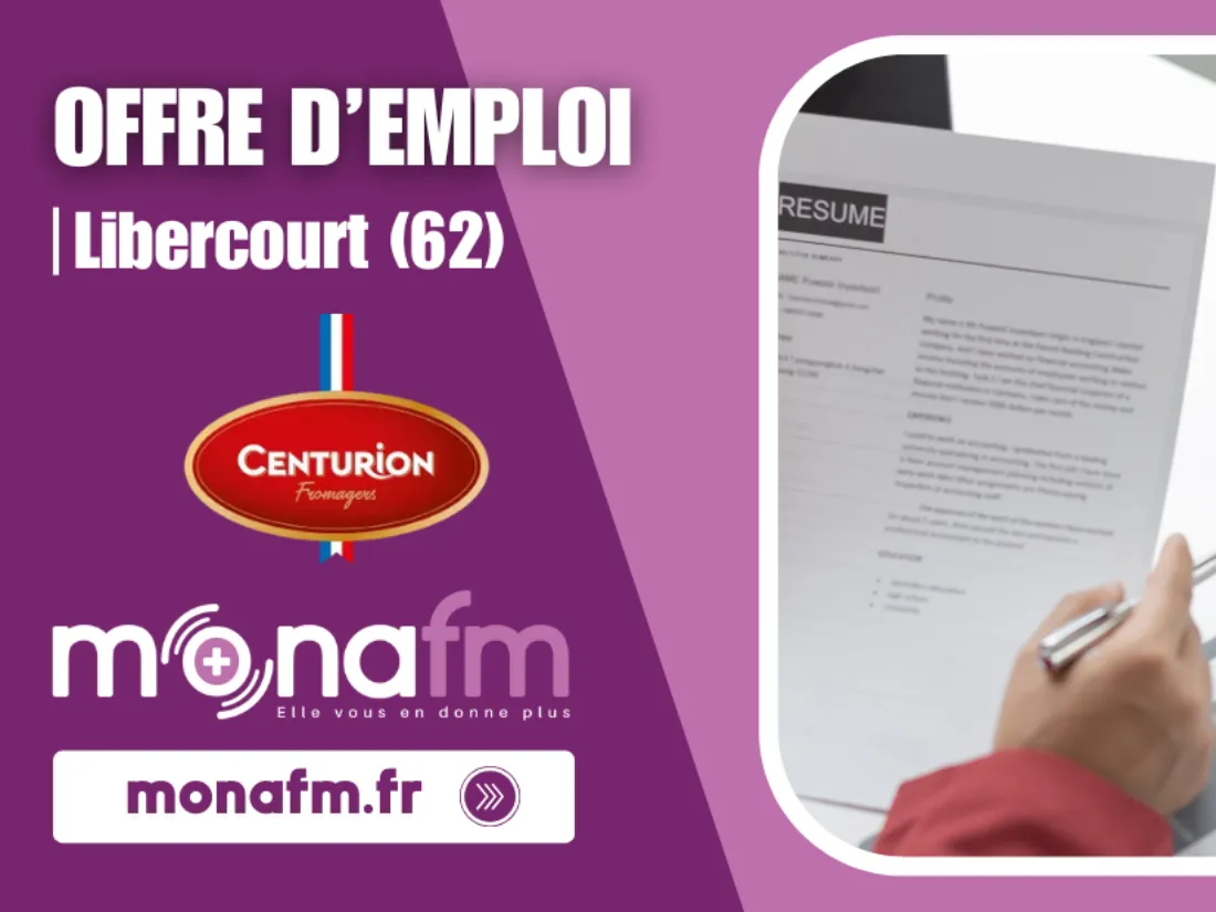 Fromagerie Le Centurion à Libercourt recrute