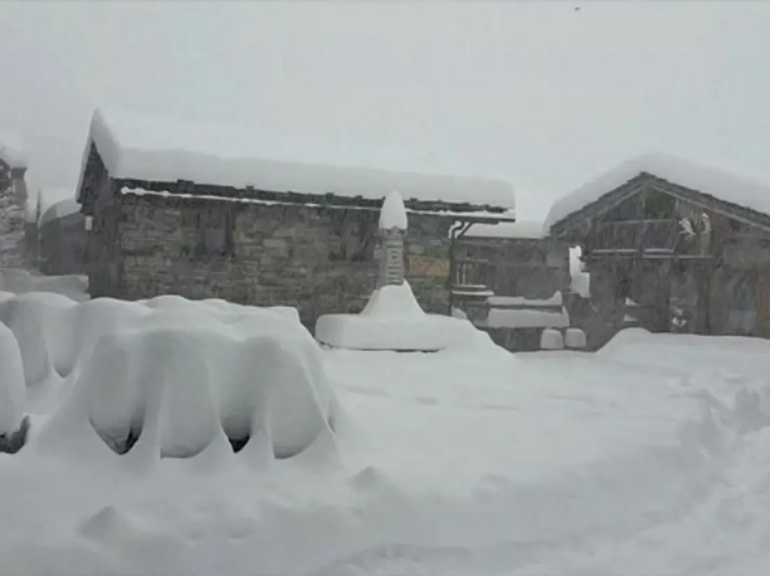 chutes de neige