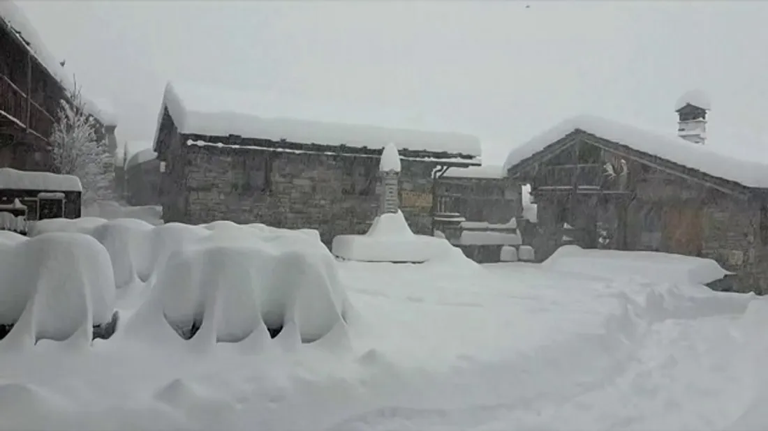 chutes de neige