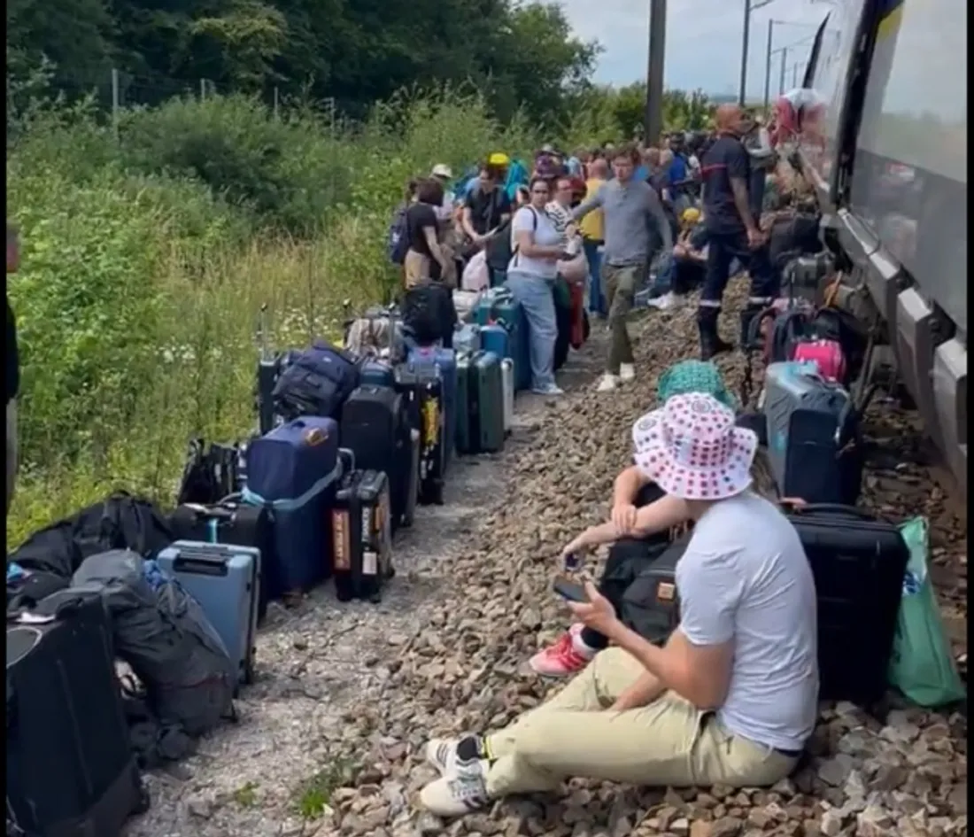 Eurostar bloqué