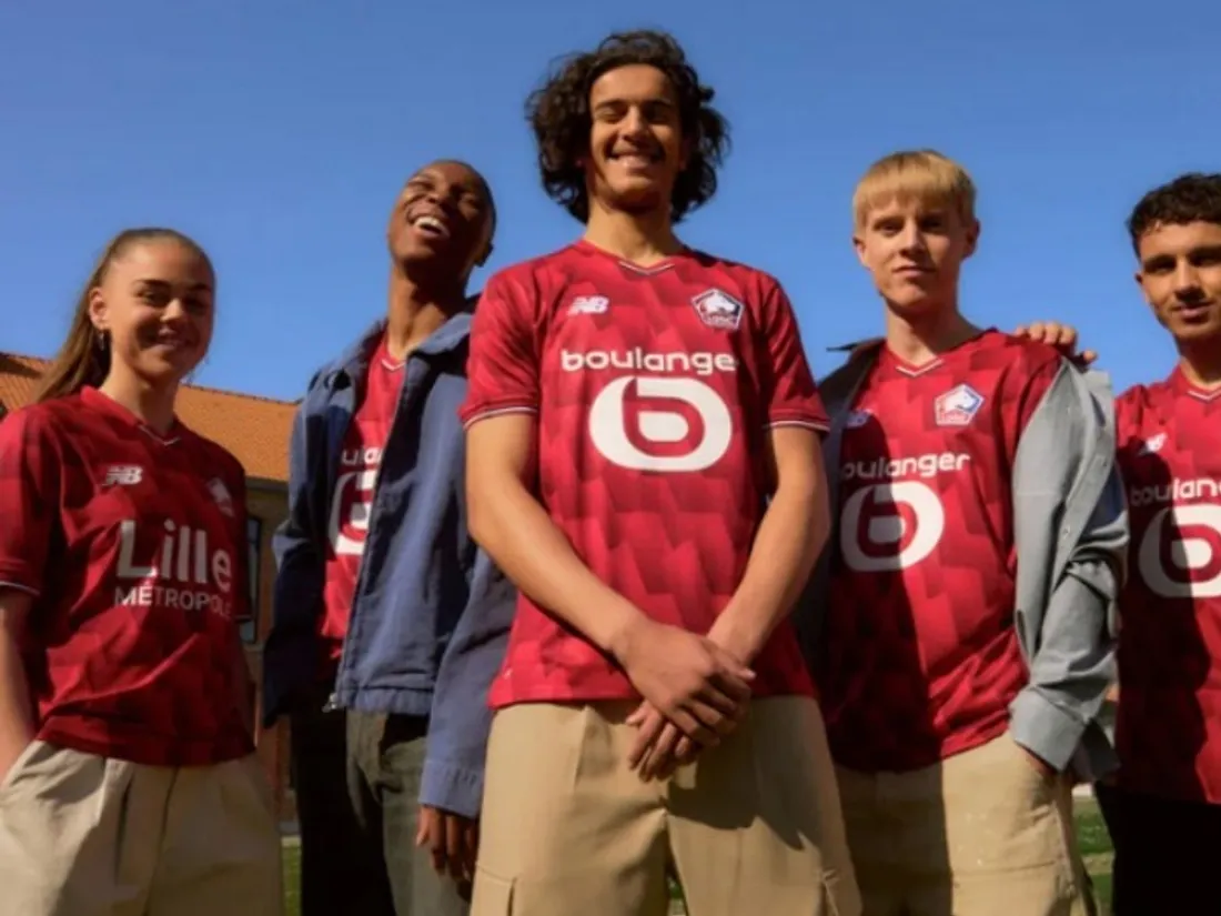 Losc nouveau maillot