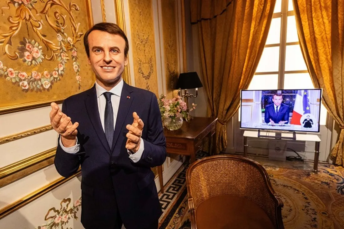 Macron Grévin