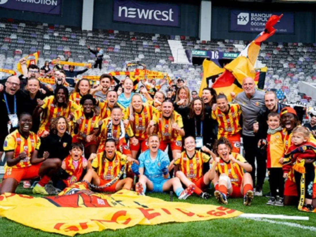 montée lens féminines