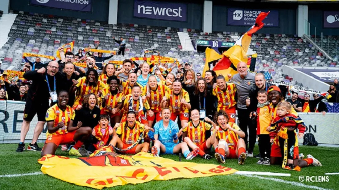 montée lens féminines