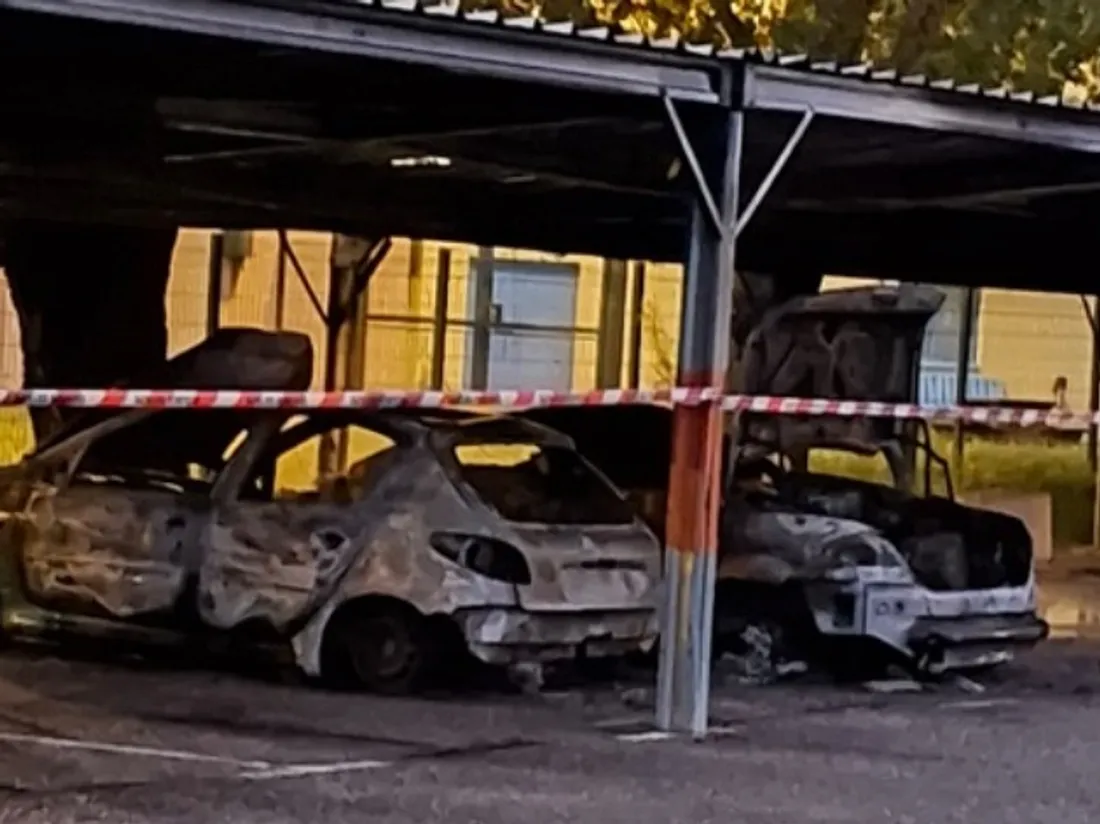 véhicules prison incendiés 