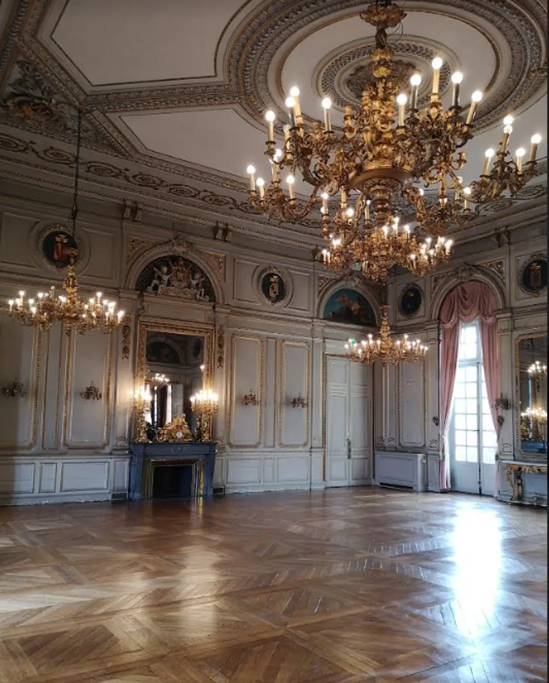 Le Palais du Gouvernement à Nancy. 