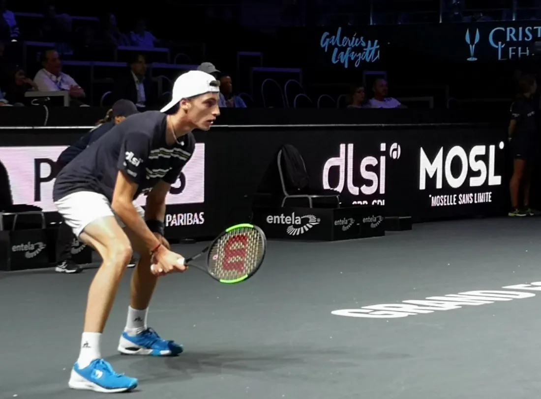 Ugo Humbert au Moselle Open.