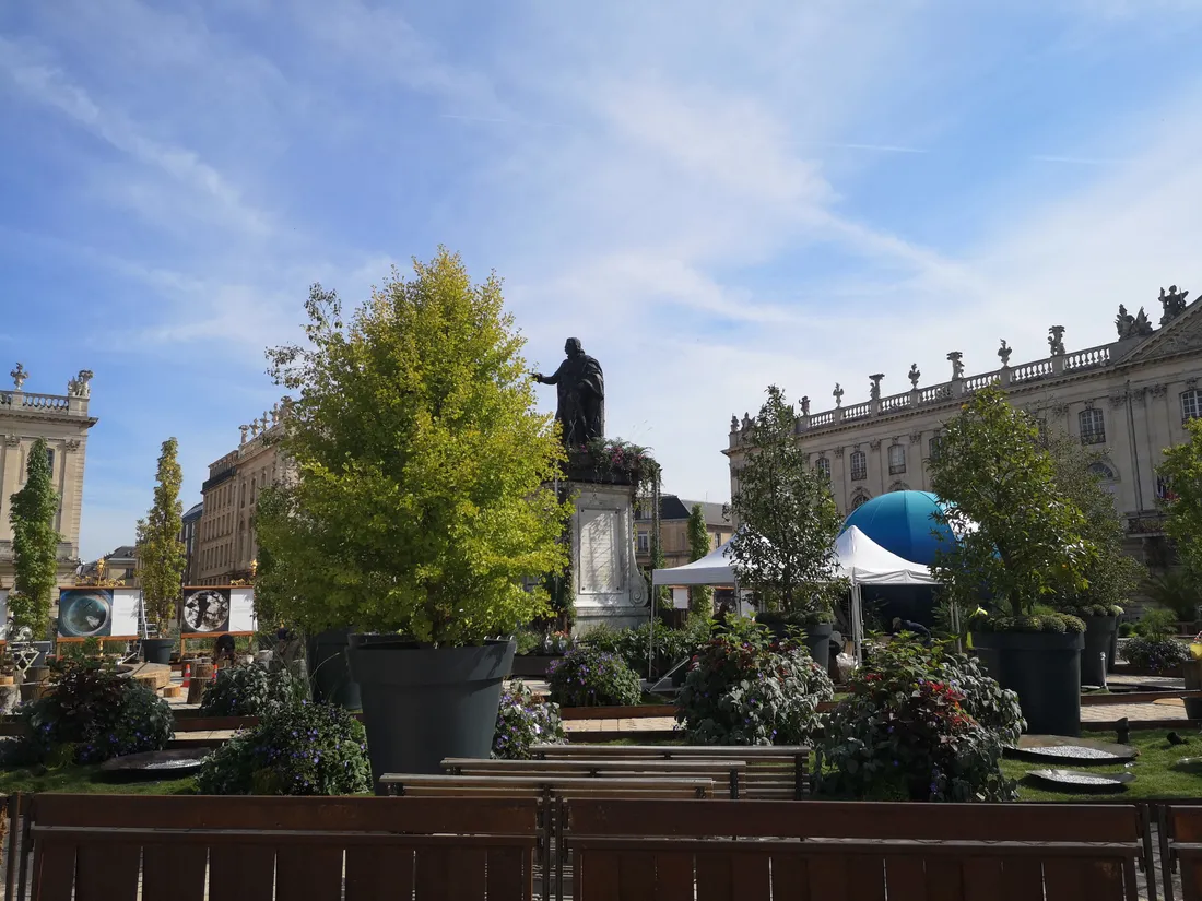 La Place Stanislas ce mercredi 22 septembre 2021