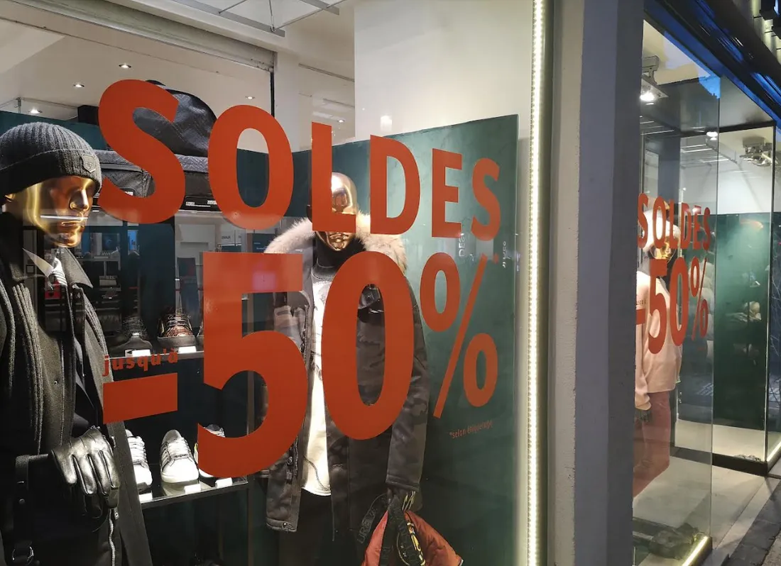 La période des soldes commence ce lundi 3 janvier 