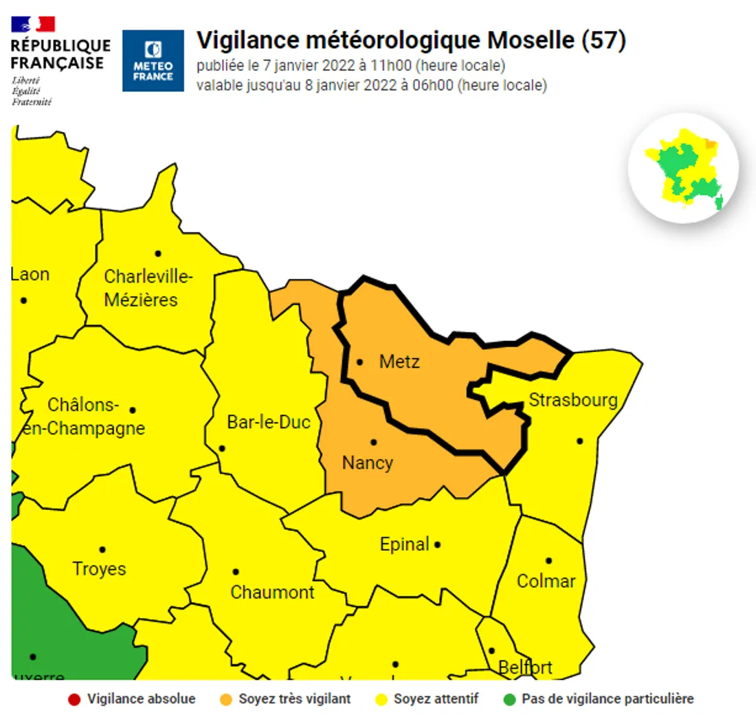 Prudence sur les routes