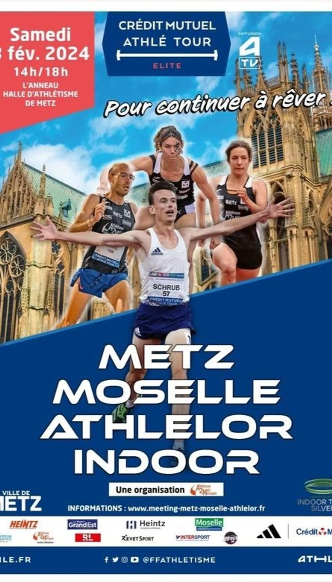 Affiche Metz Moselle Athlélor