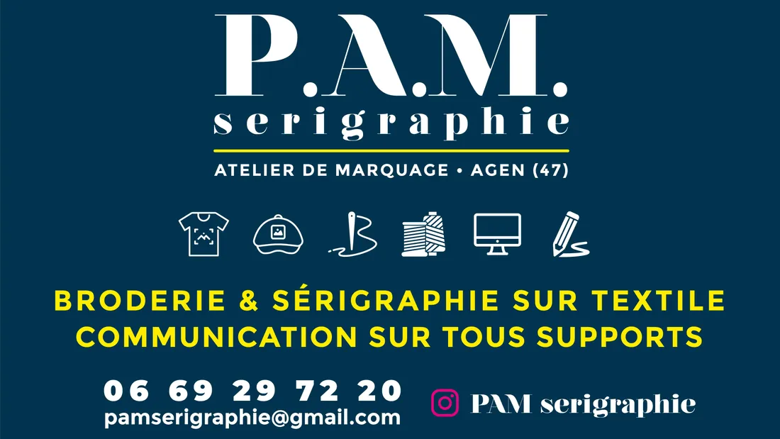 Pam Sérigraphie partenariat