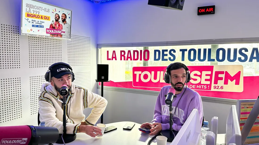 Biglfo et Oli studio Toulouse FM