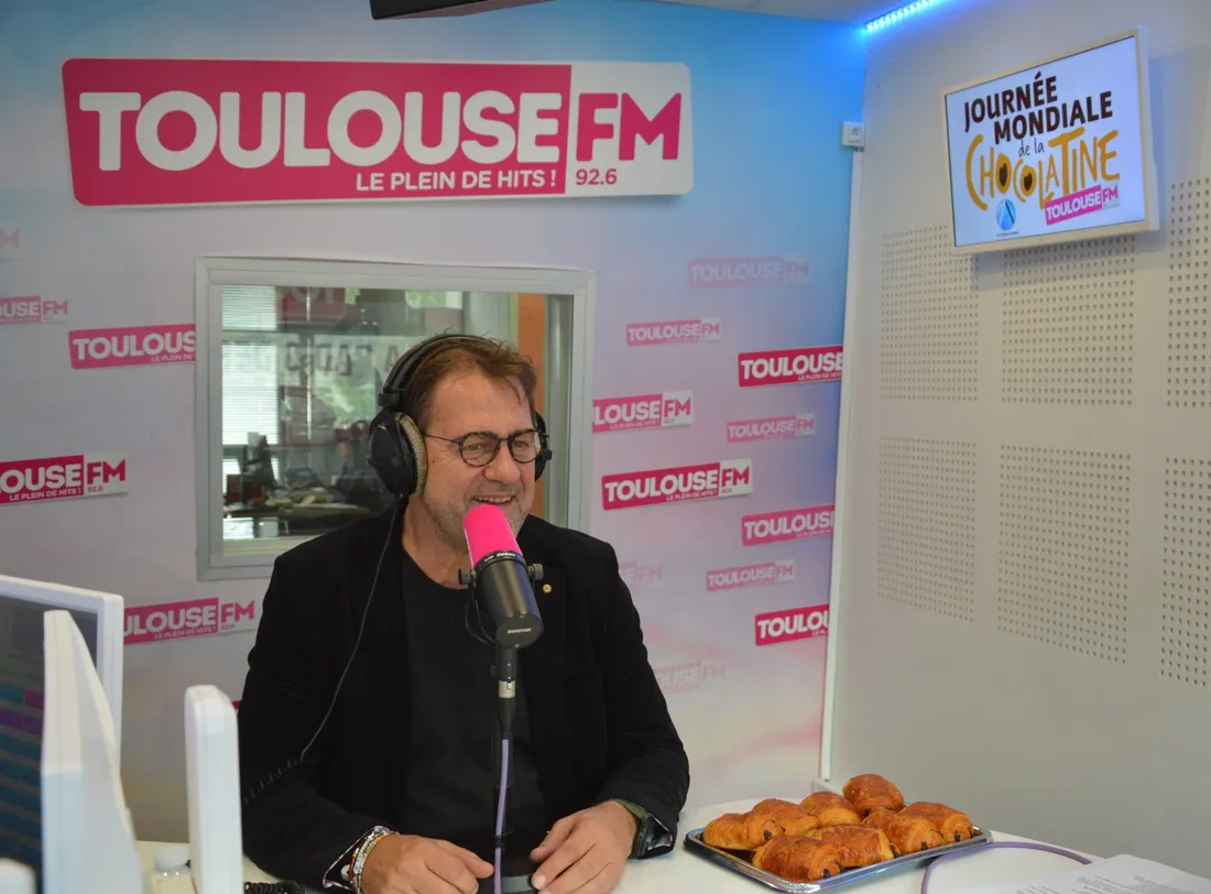 Michel Sarran studio Toulouse FM