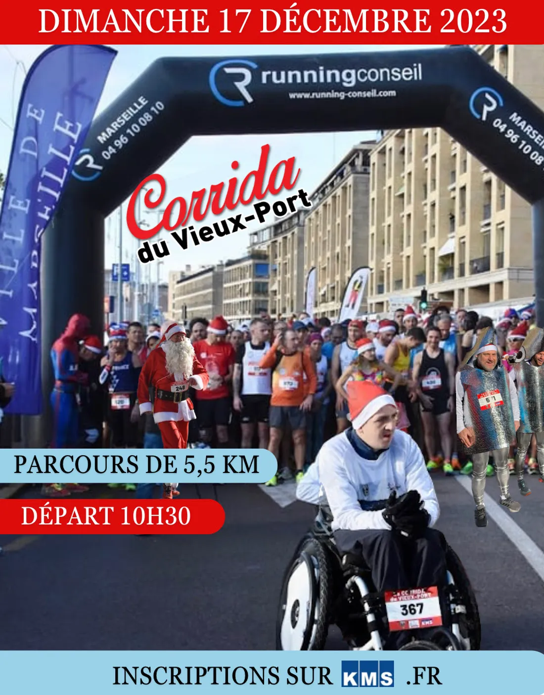 Venez déguisés en père Noël ou en sardine !