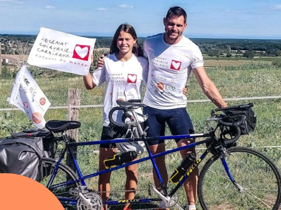 Frédéric de Lanouvelle et Mathilde vont dessiner un coeur