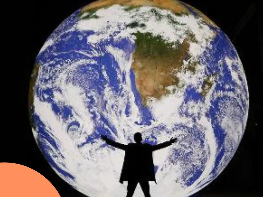 Une terre illuminée de 7 mètres