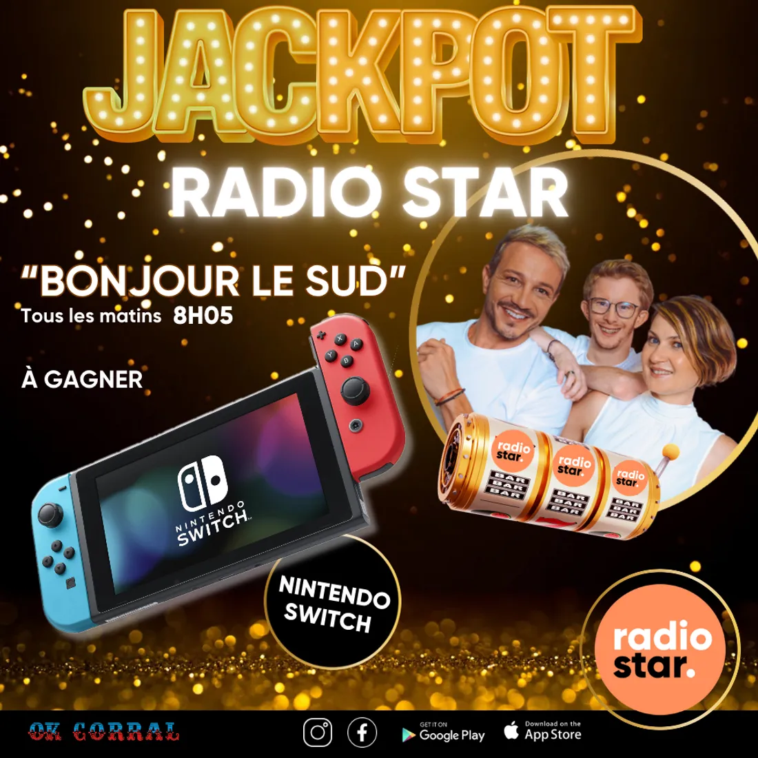 Radio Star vous offre une Nintendo Switch !