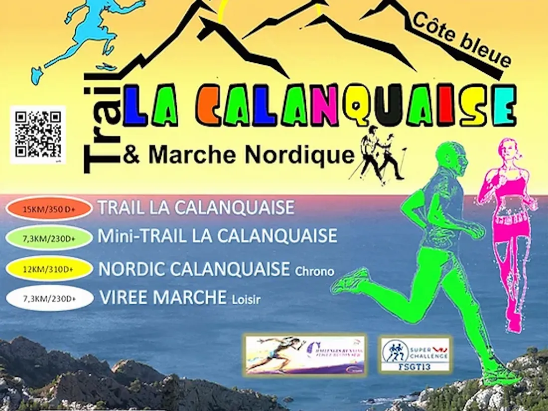 Un trail avec des paysages fabuleux comme décor