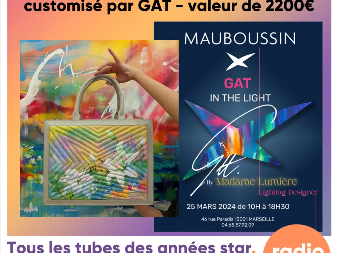Une pièce numérotée de l'artiste GAT