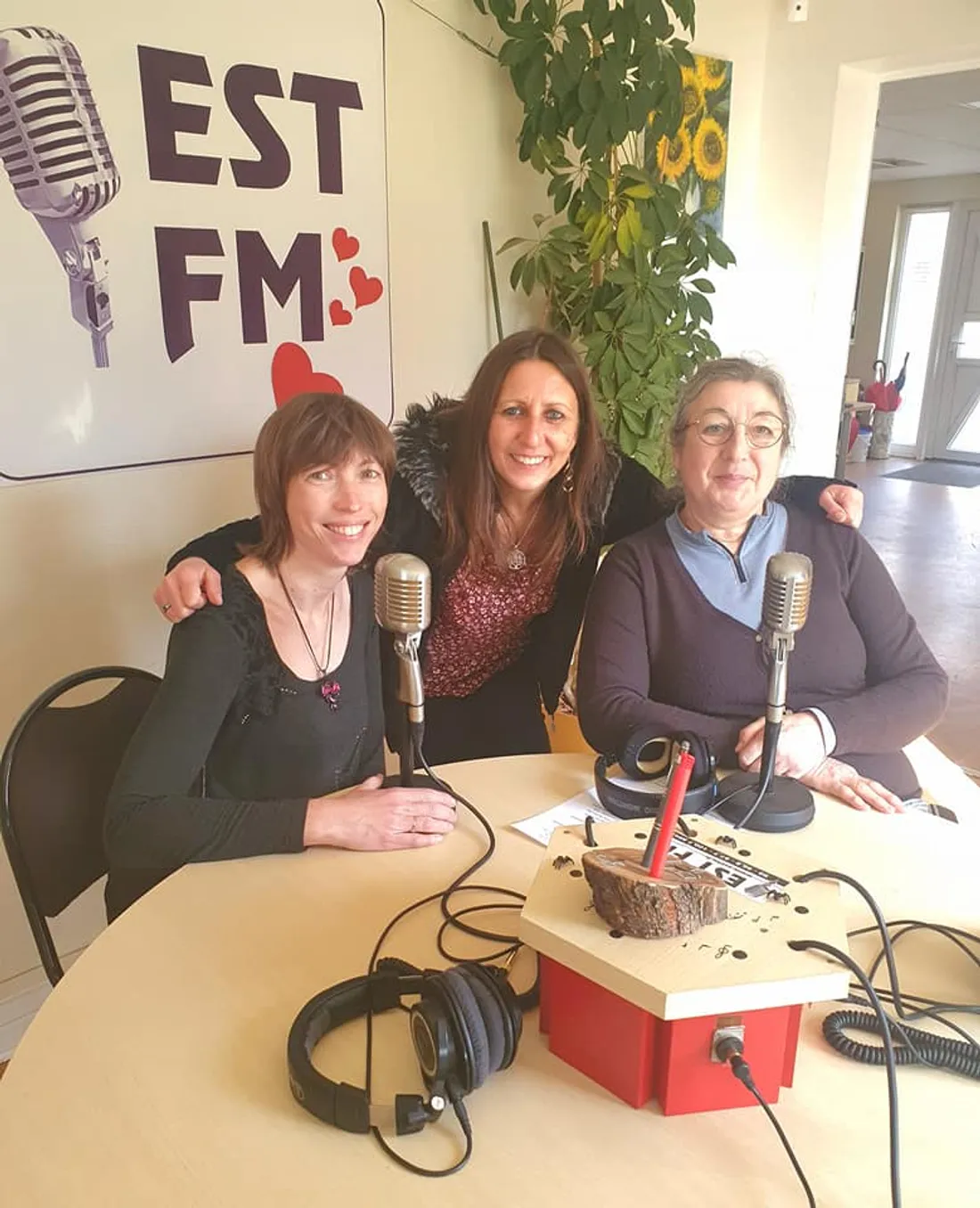 l'association "Osons la différence "et Alexandra Gerber sur EST FM (en association avec Découverto)