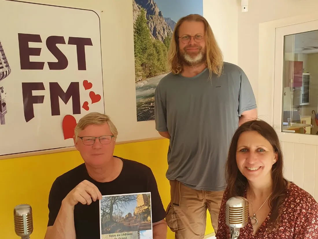 Patrick Cachier président de l'Association Pro Geroldseck sur EST FM