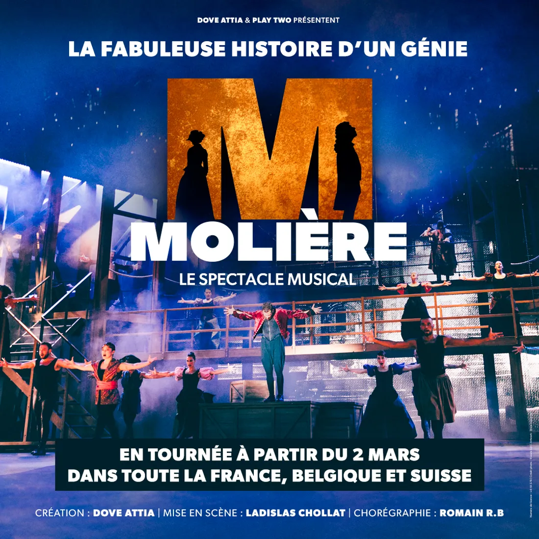 spectacle musical "Molière" - samedi 20 Avril