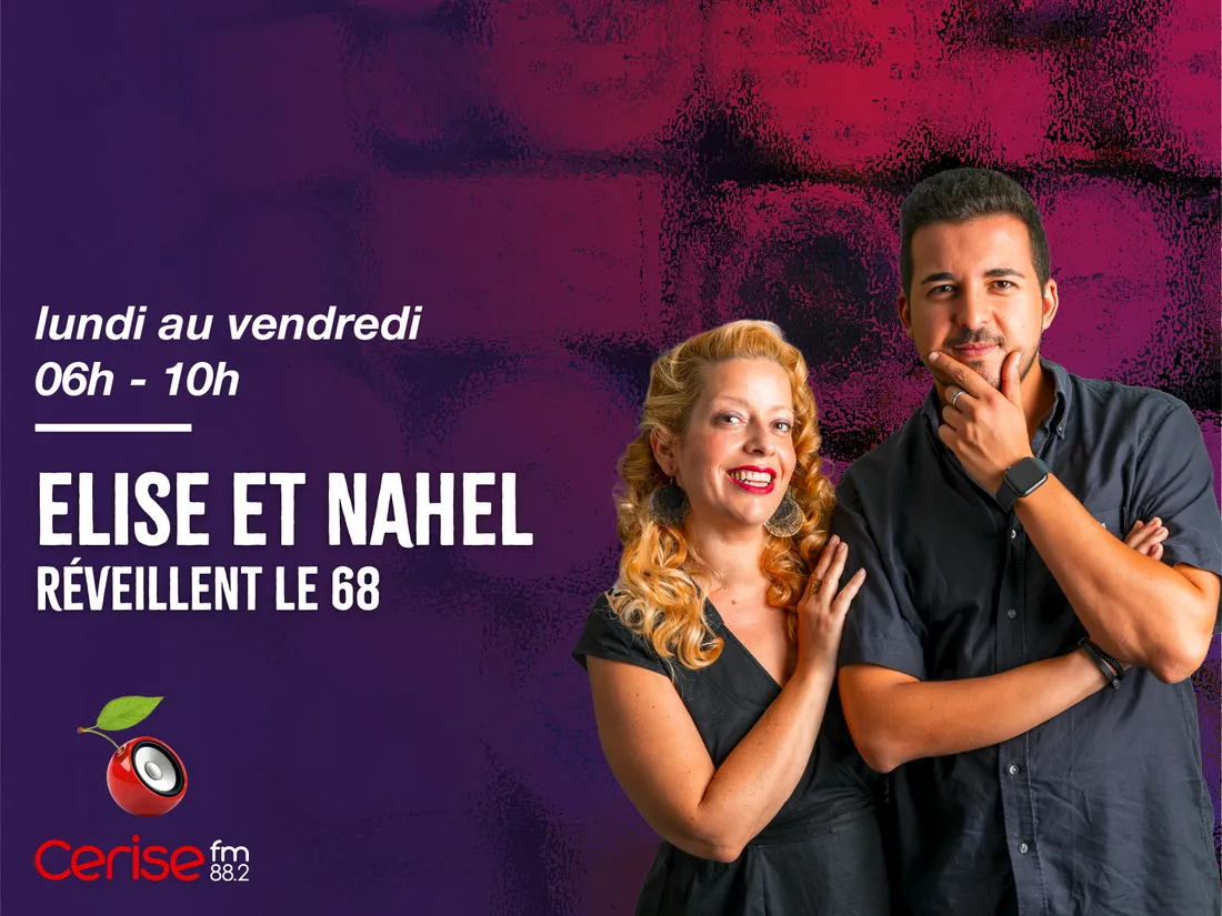 Lundi au vendredi 06h-10h - Elise et Nahel réveillent le 68