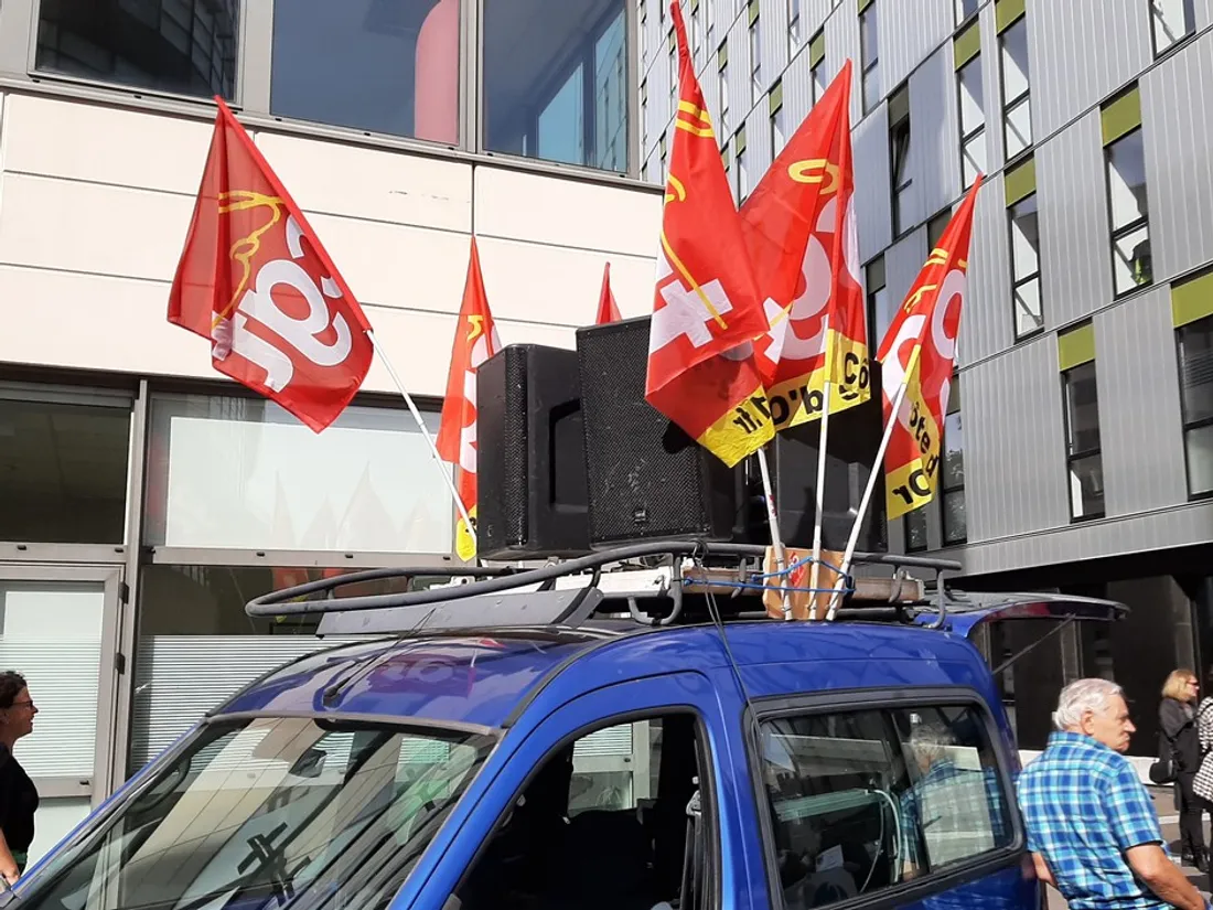 Plusieurs syndicats, comme la CGT, appellent à la grève ce mardi chez Dalkia