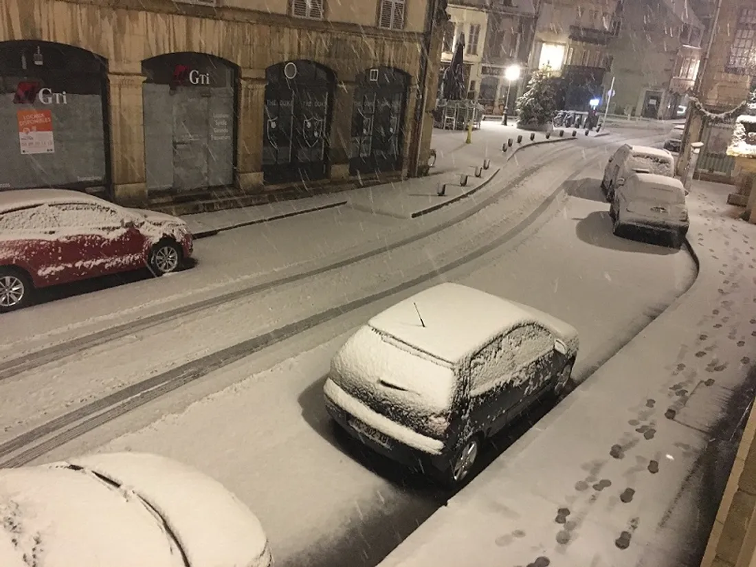 Météo France a placé le département de la Côte-d'Or en vigilance orange neige-verglas 