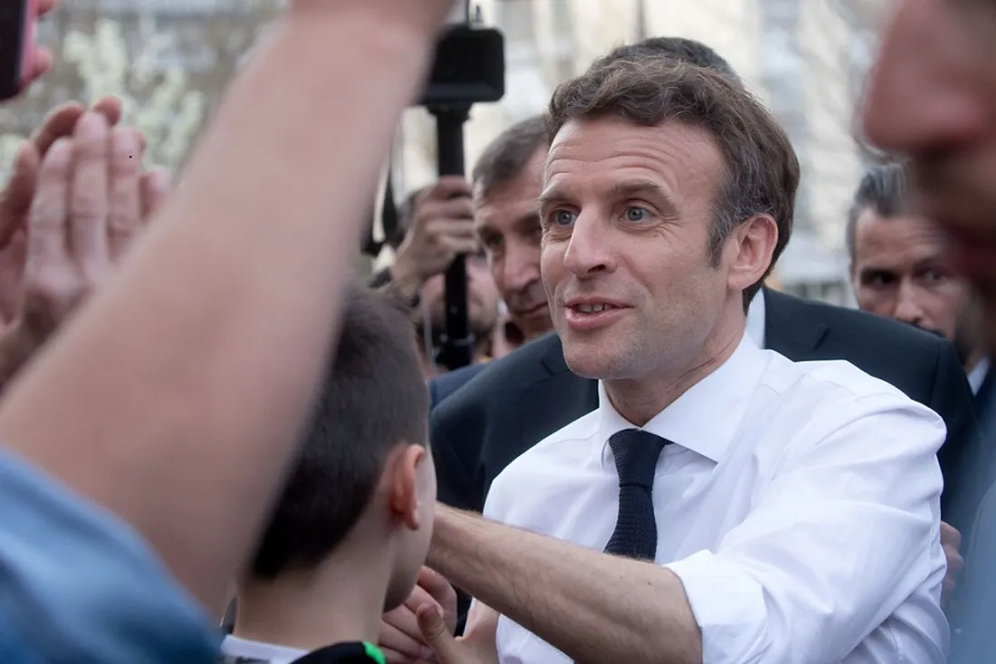 Emmanuel Macron était en visite à Dijon le lundi 28 mars dernier 