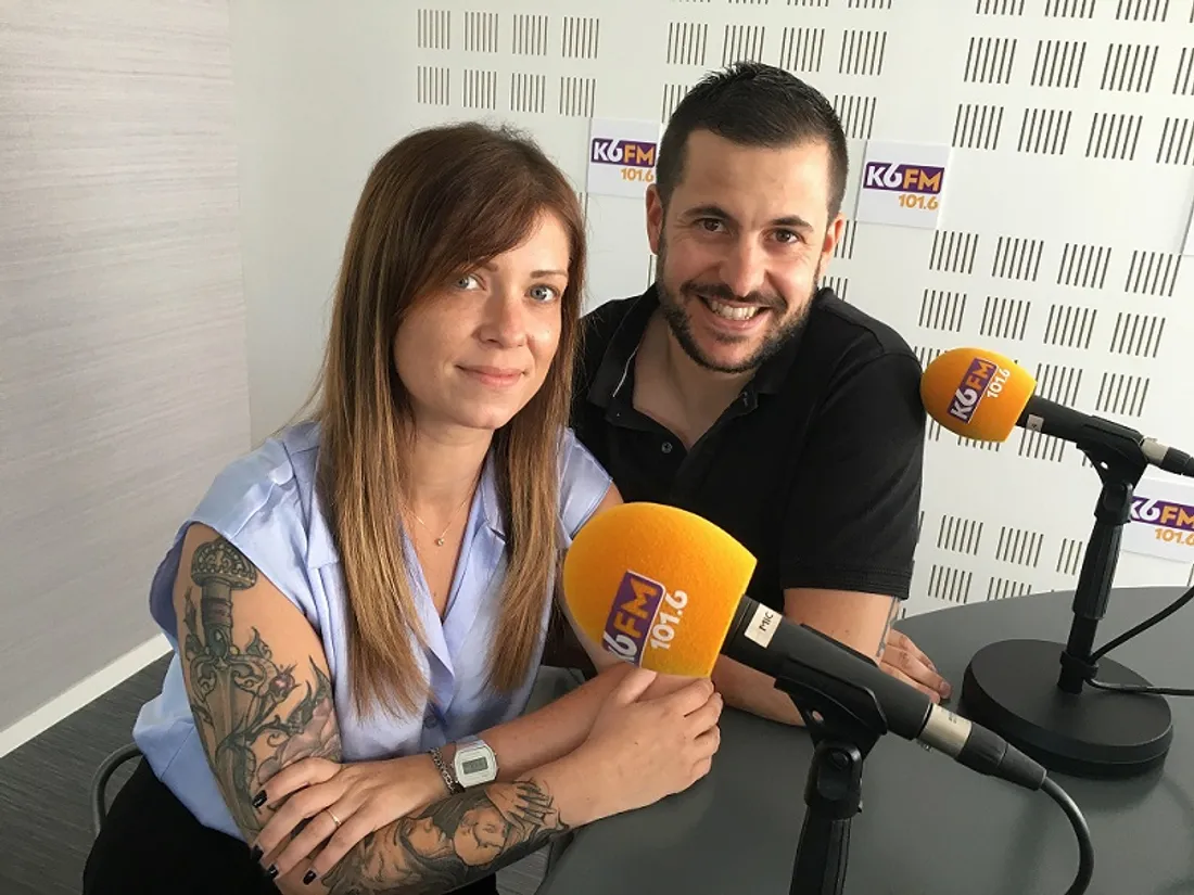 Andréa Richard et Maxime Campal se sont confiés au micro de K6FM