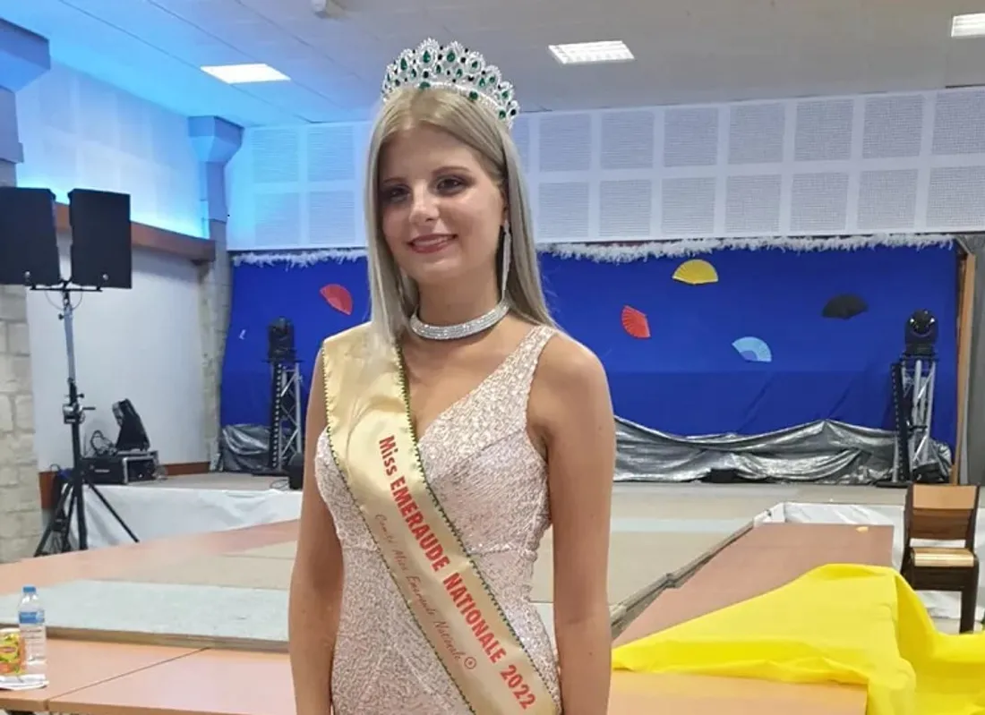 Clara Servonnet a remporté samedi soir le titre de « miss émeraude nationale » 