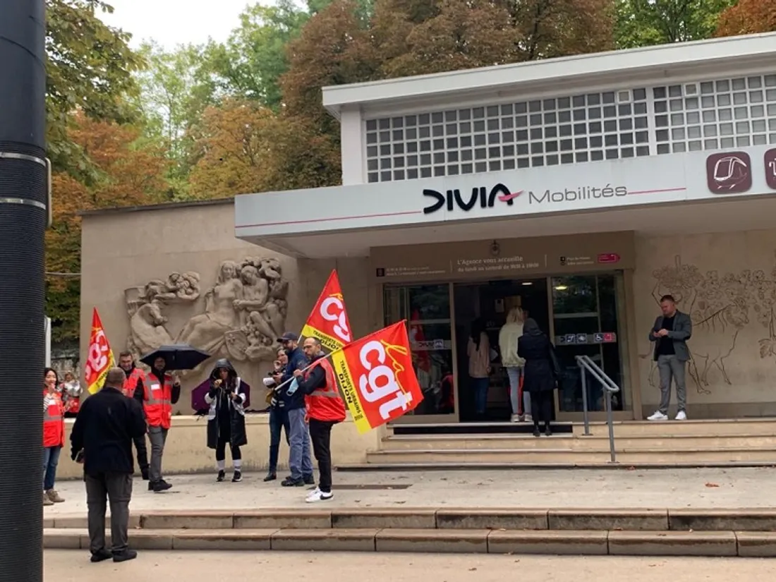 Grève chez Divia