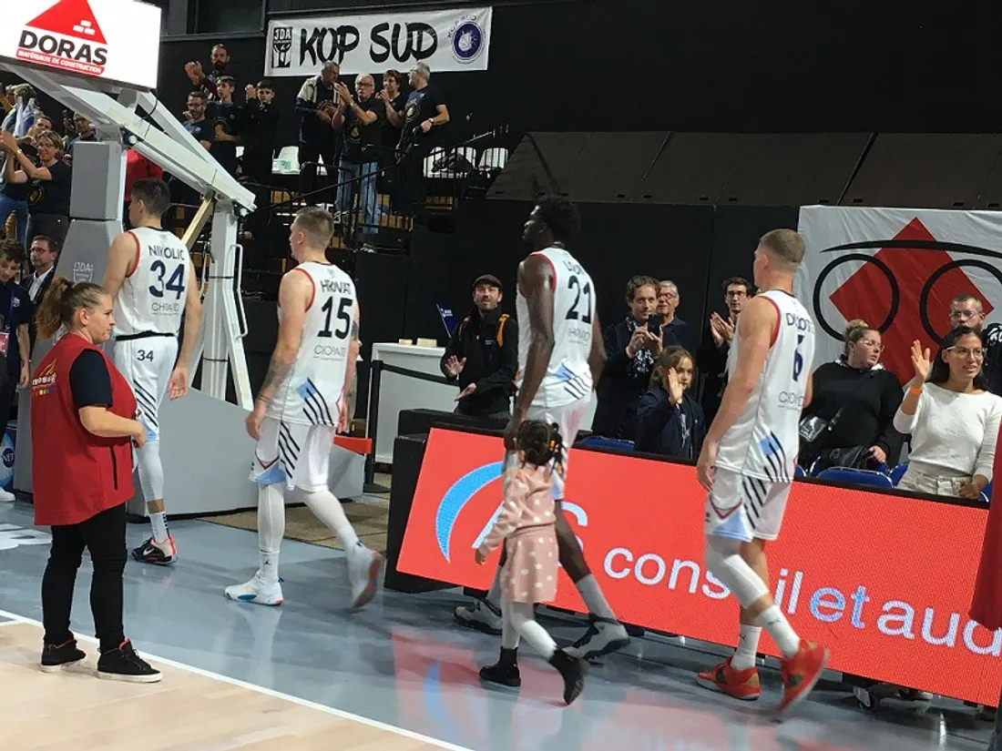 Les joueurs de la JDA Dijon basket sont maintenant éliminés des Play-offs 