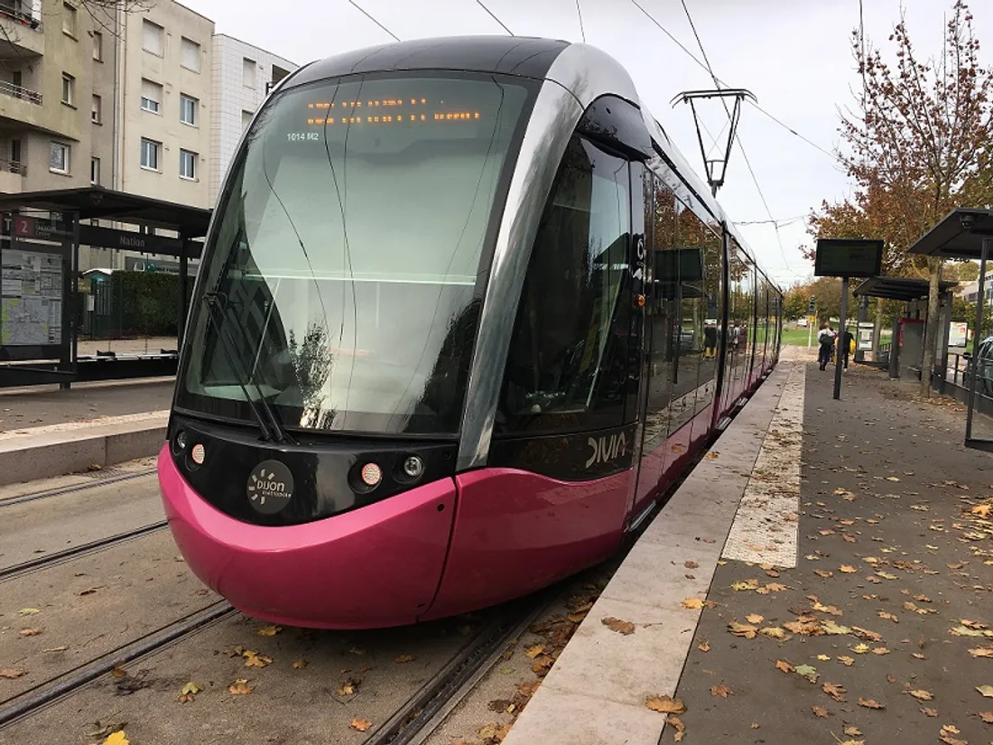 Un accident entre un tramway et un piéton s'est produit ce mercredi à Dijon 
