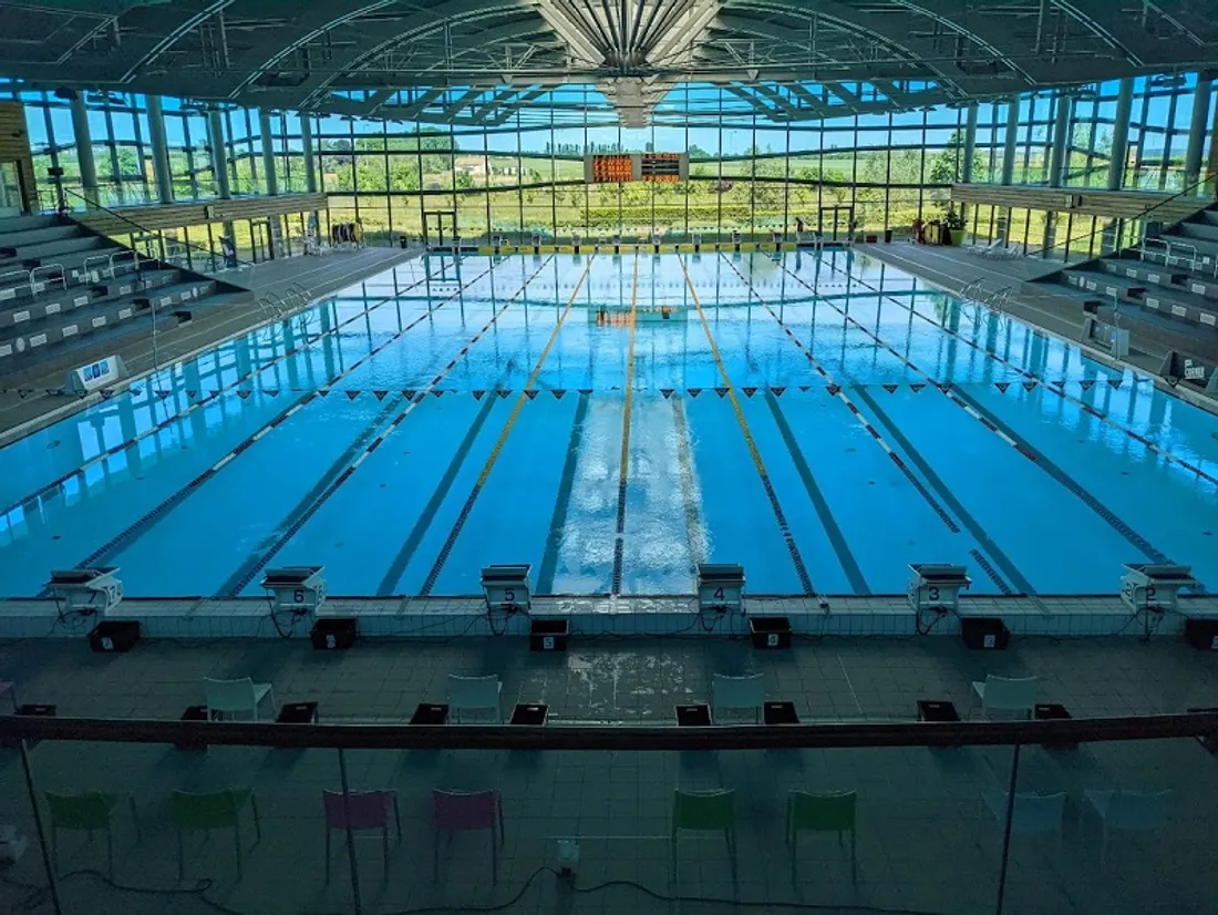 L'événement se déroule à la piscine olympique de Dijon métropole 