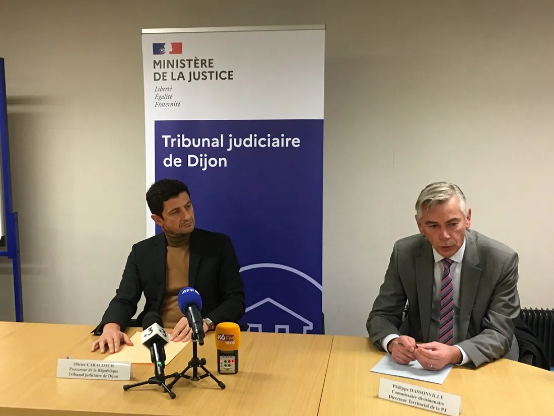 Olivier Caracotch, le procureur de la République de Dijon, faisait le point ce lundi sur l'enquête 