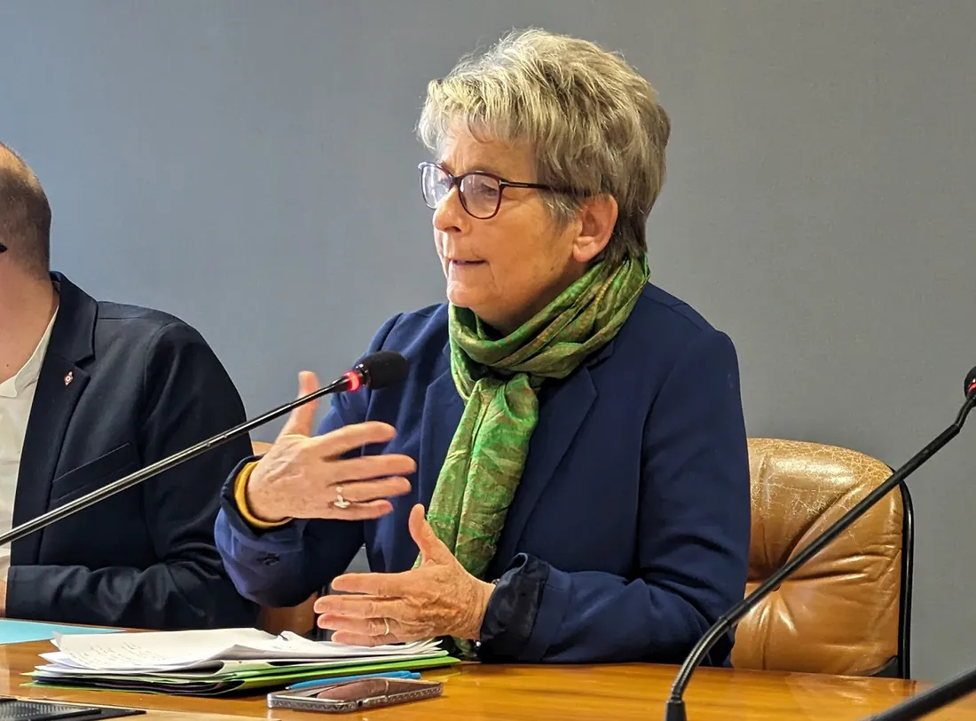 Marie-Guite Dufay, présidente du conseil régional de Bourgogne-Franche-Comté 