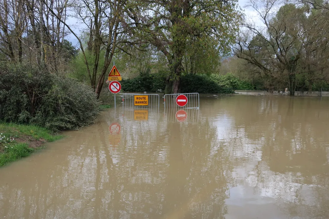 Début avril, l'Ouche a notamment débordé à Dijon, inondant certains secteurs.