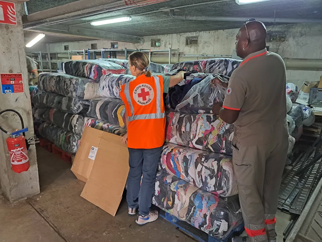 La Croix-Rouge de Dijon distribuera ces vêtements gratuitement à ses bénéficiaires dans le besoin.